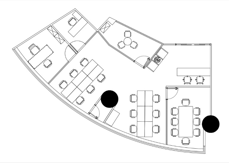 世纪大道的宝安大厦出租240平带装修办公室